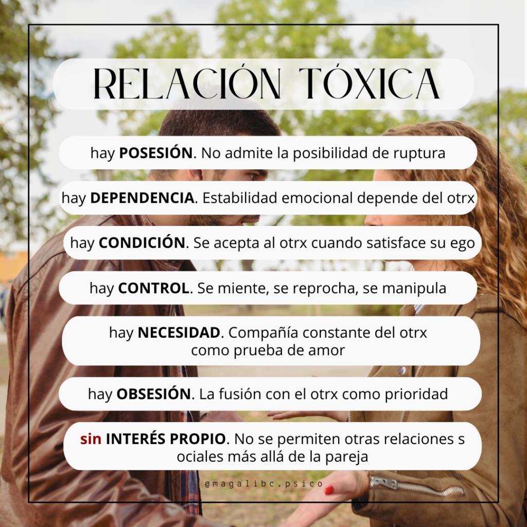 ¿Cómo saber si estoy en una relación tóxica? - Magalí Bofí